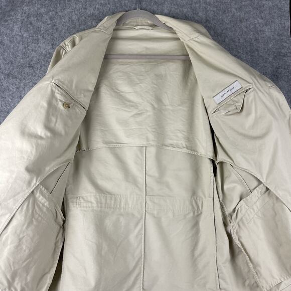 Joseph Abboud Utility Blazer Jacket Mens XL Khaki Unstructured Cotton Adjustable - Picture 5 of 16